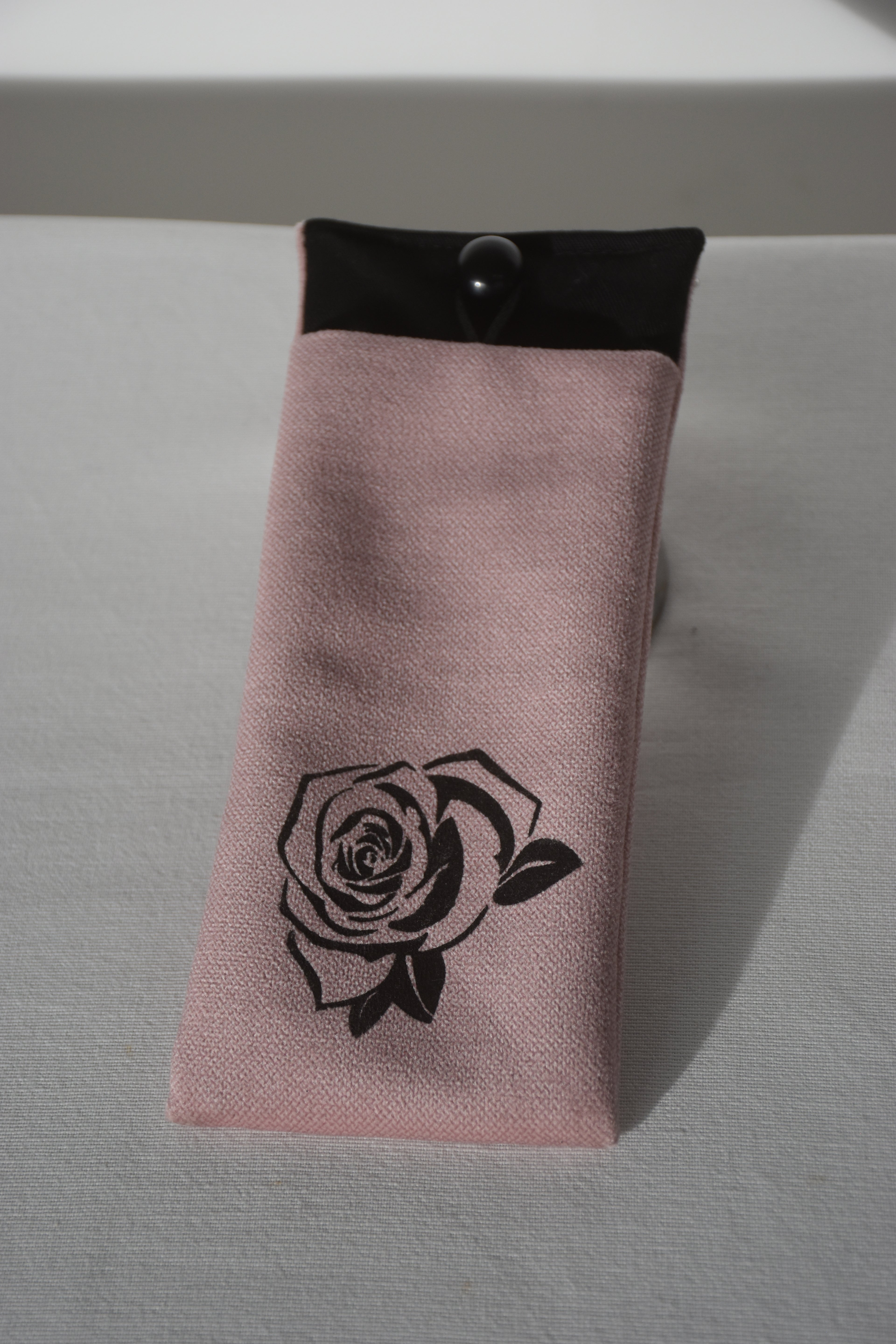 Pochette à lunette Rose Vieux Rose