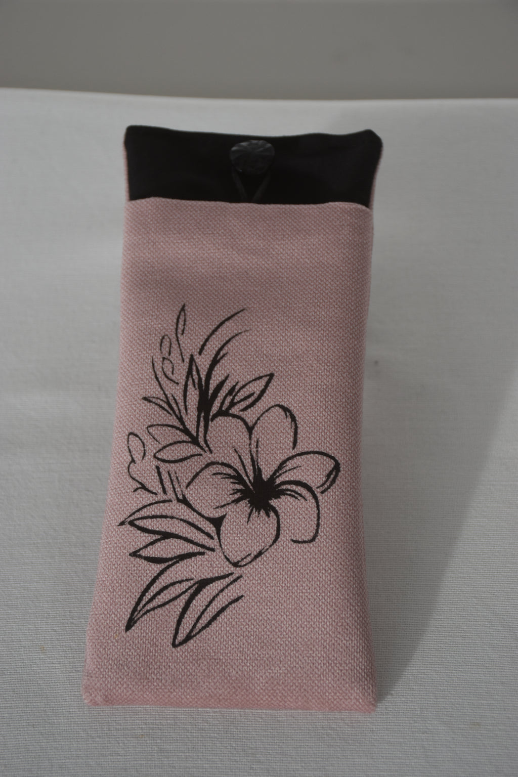 Pochette à lunette Eclat de cerisier Vieux Rose