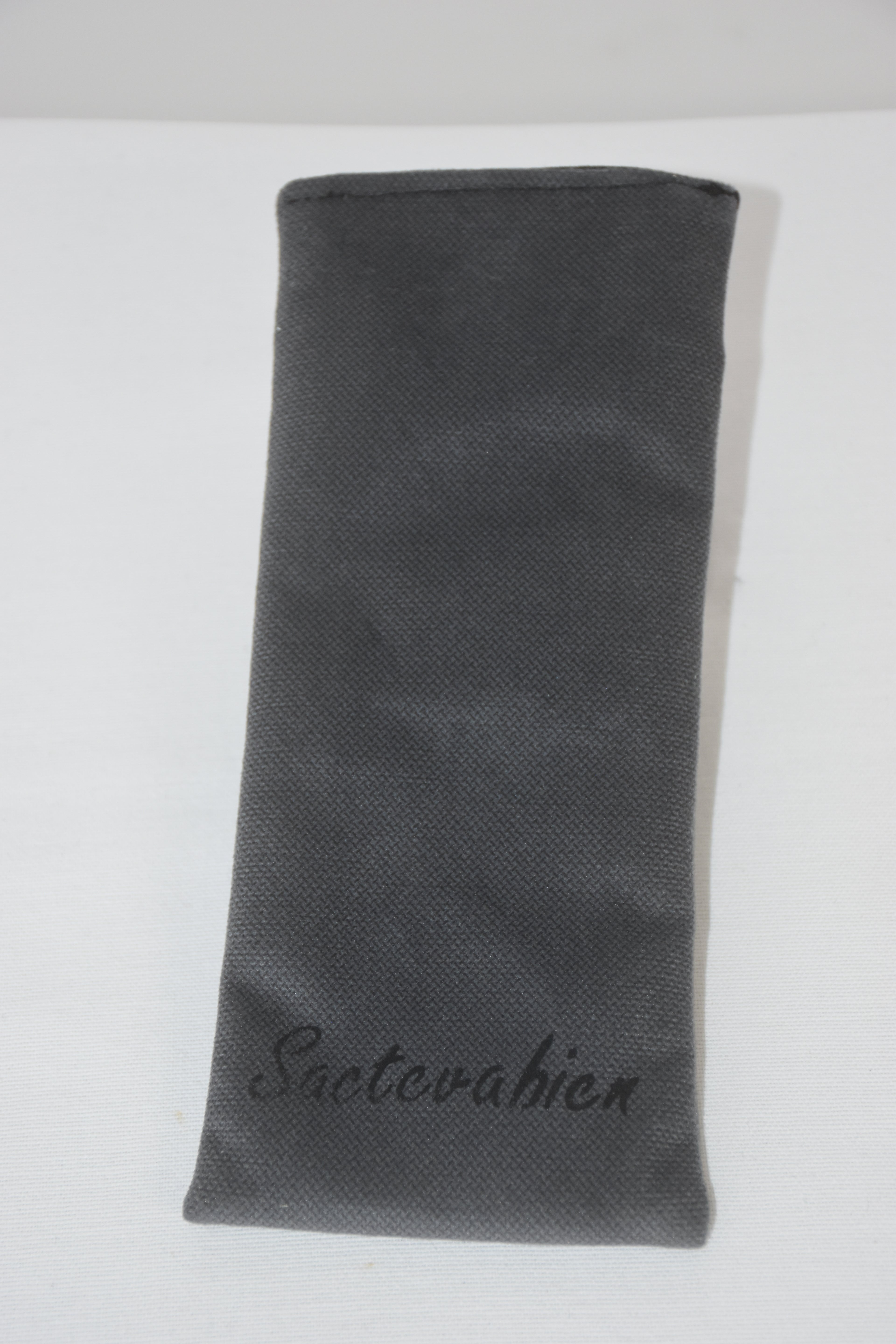 Pochette à lunette Tête de cheval gris foncé