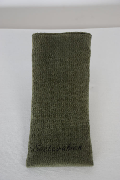 Pochette à lunette chat Lucifer vert