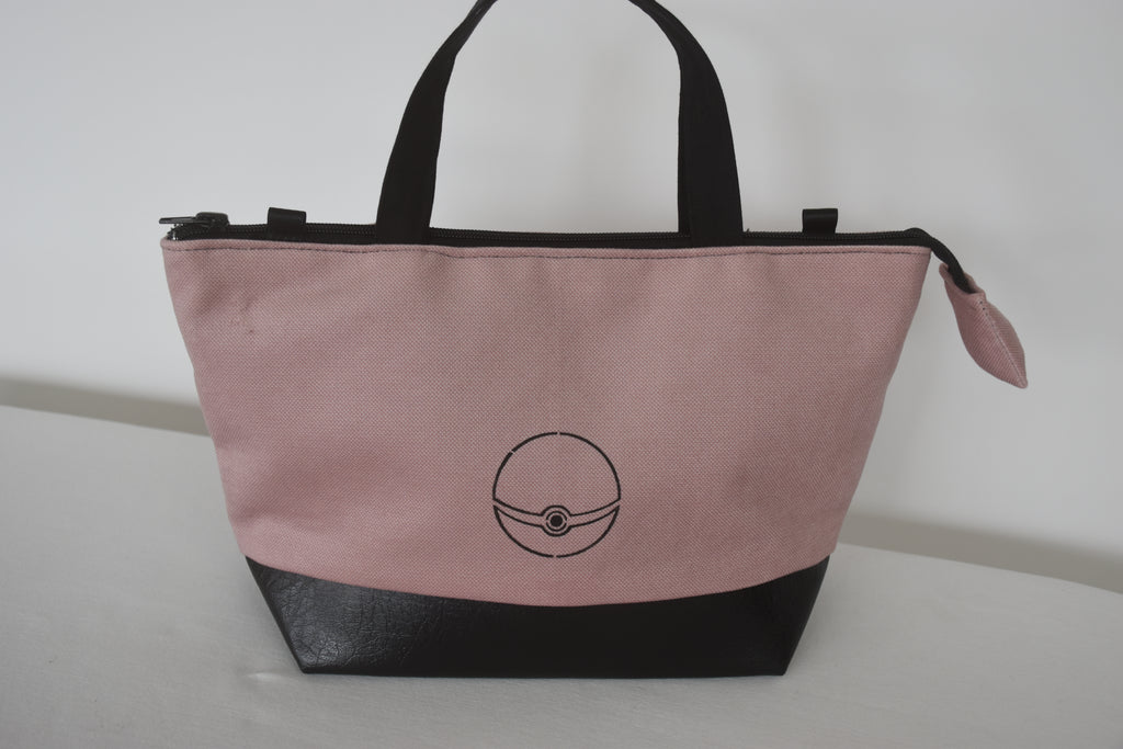 Sac Vanity dessin inspiré de Muy en vieux rose