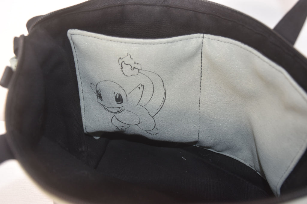 Sac Vanity dessin inspiré de Salamech vert clair