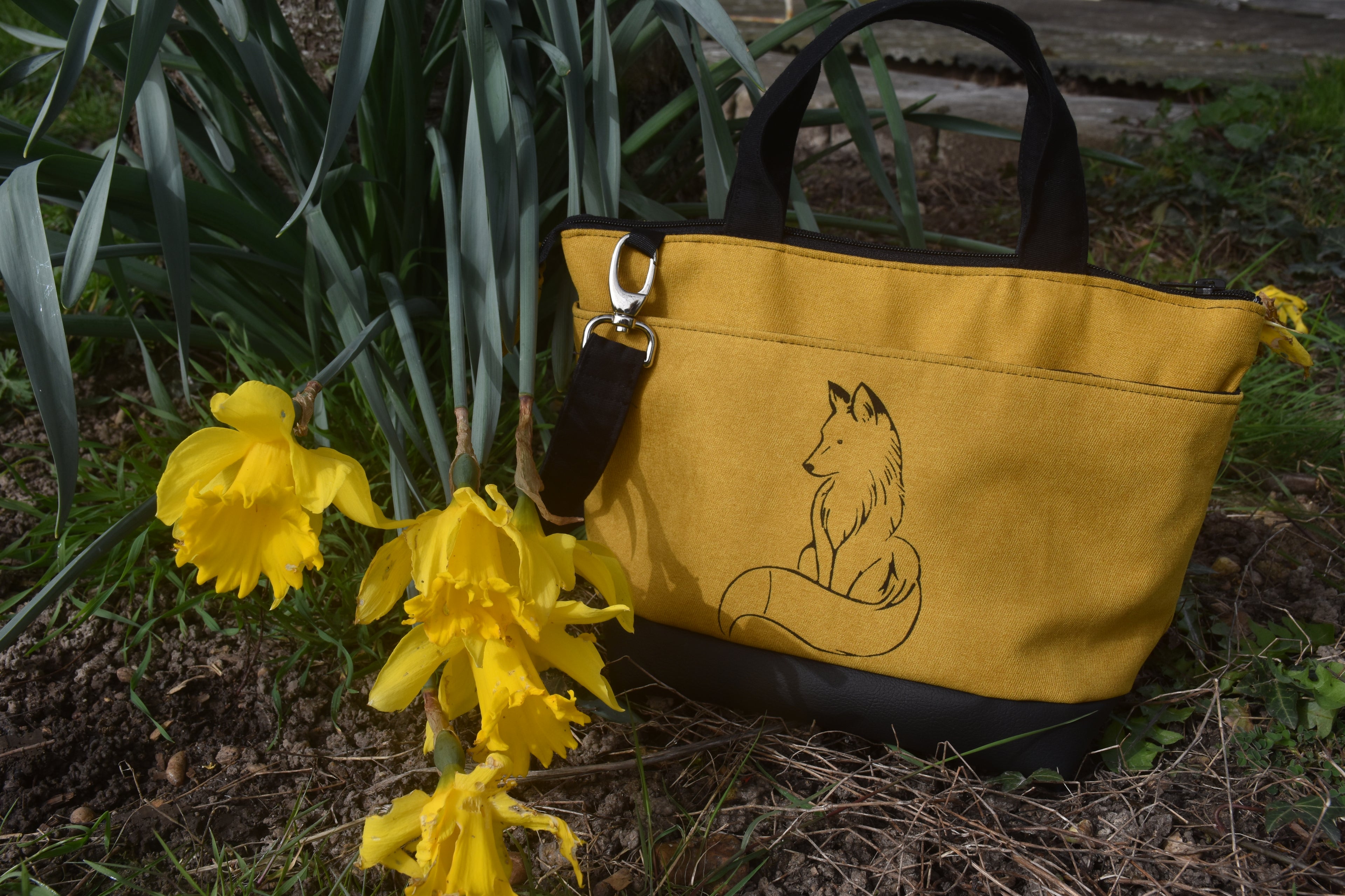 Sac à main Roxy la Renarde Moutarde