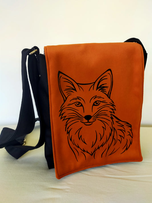 Sacoche cuivrée Flocon le renard