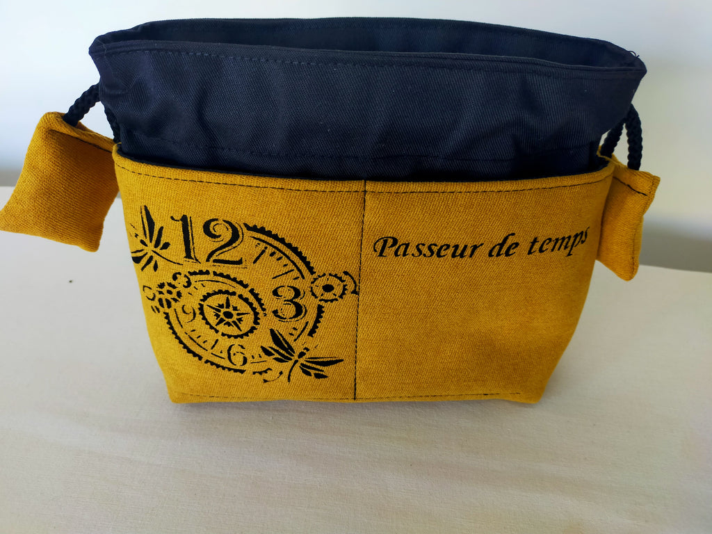 Mini organisateur Passeur de Temps Moutarde