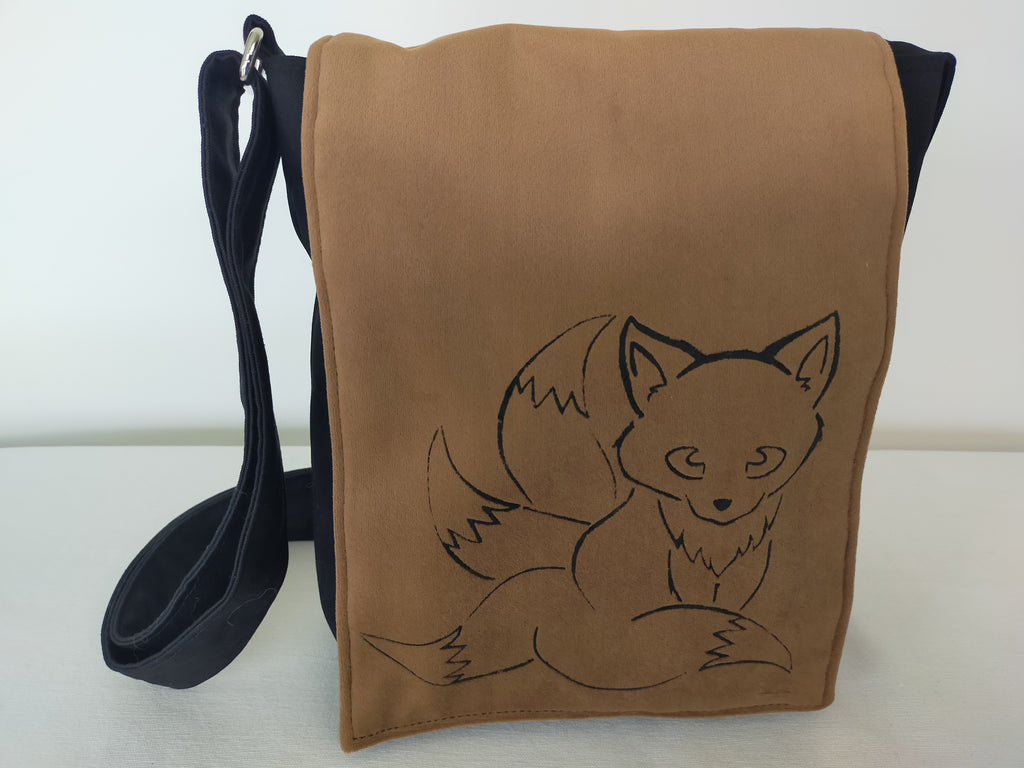 Sacoche Renard Kitsu Couleur camel