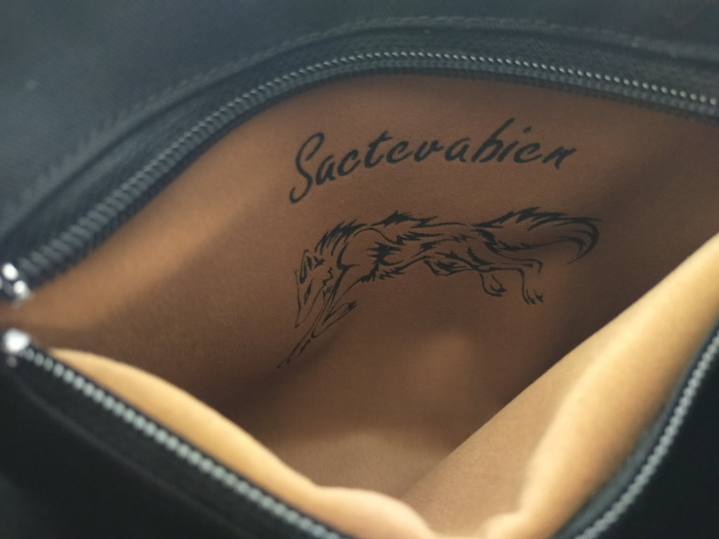 Sacoche Loup Orion Couleur camel