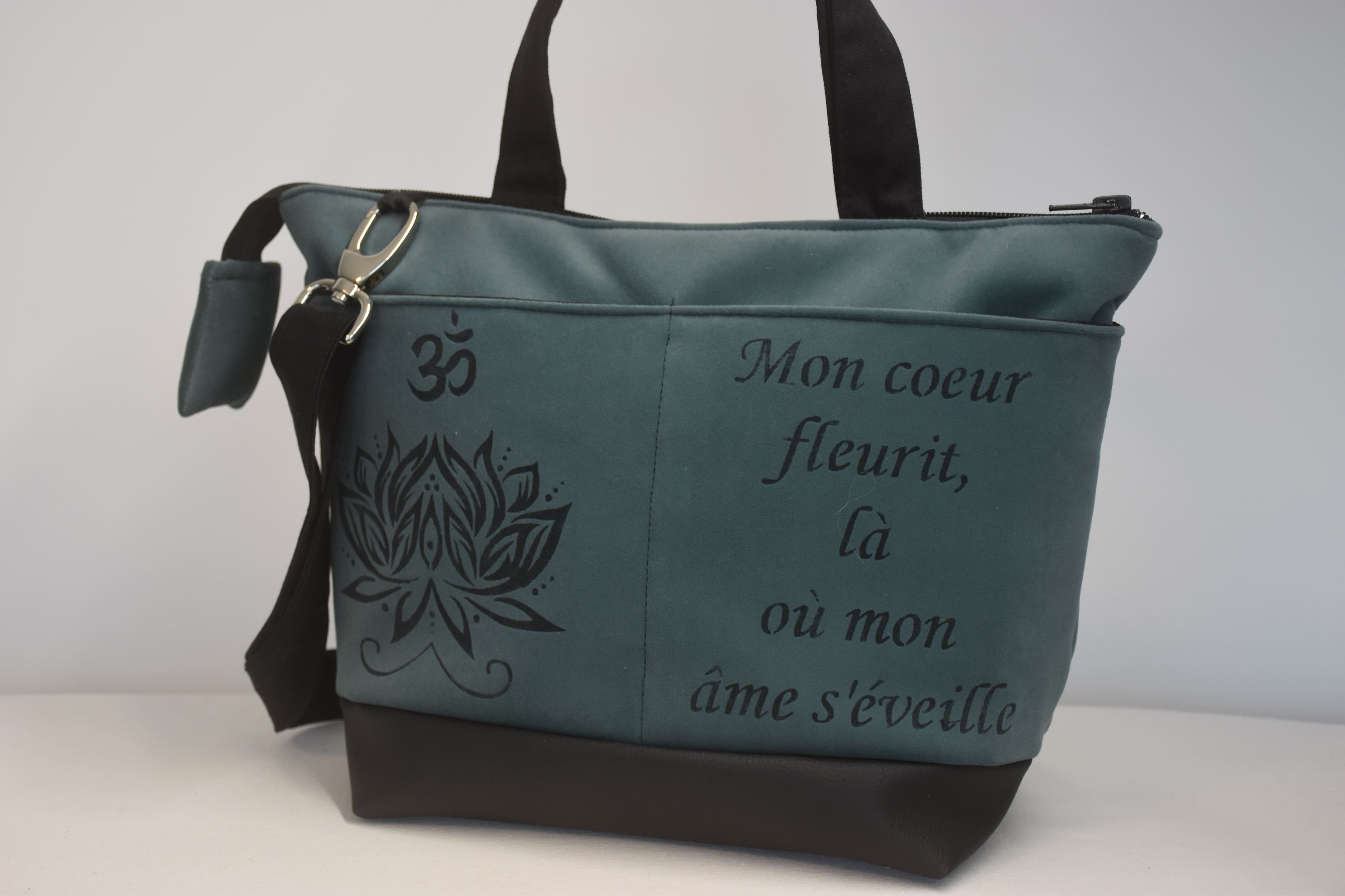 Sac à main l’Éveil du Lotus