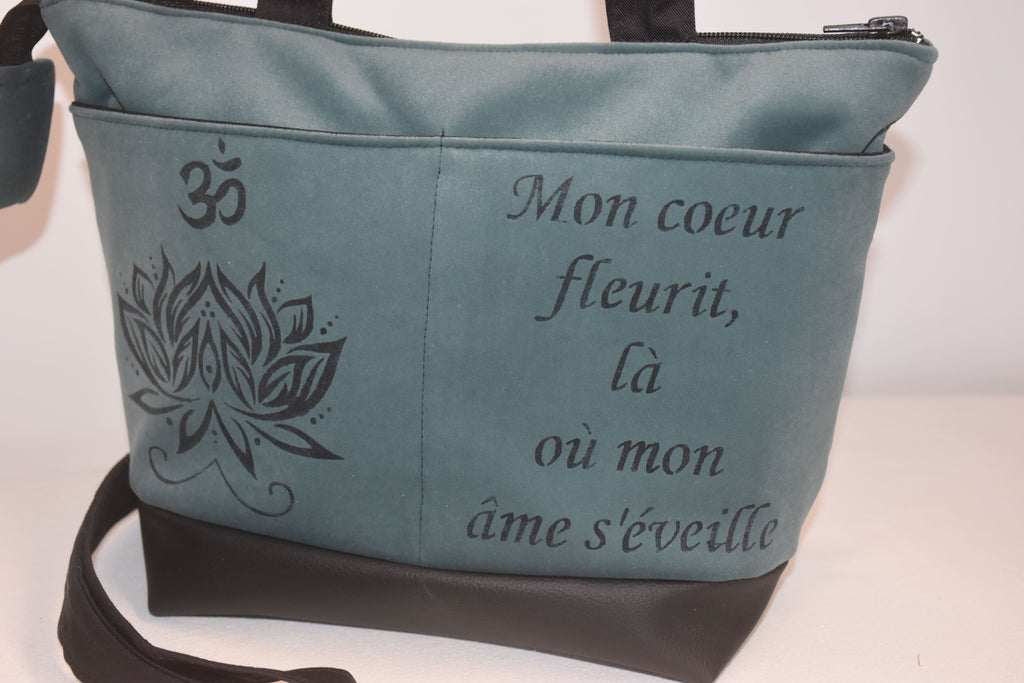 Sac à main l’Éveil du Lotus