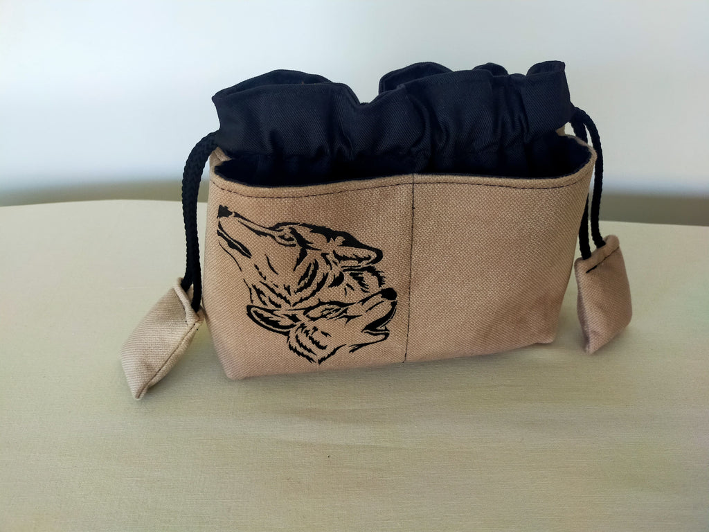 Mini organisateur Têtes de Loup Ficelle