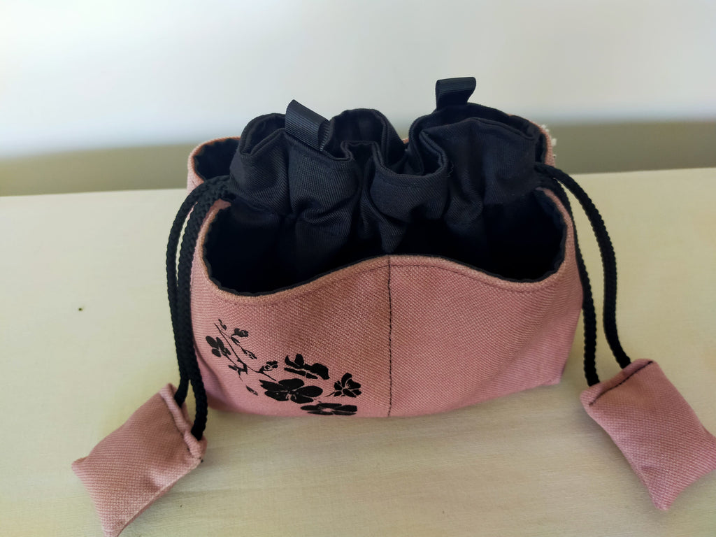 Mini organisateur Branche de cerisier Vieux rose