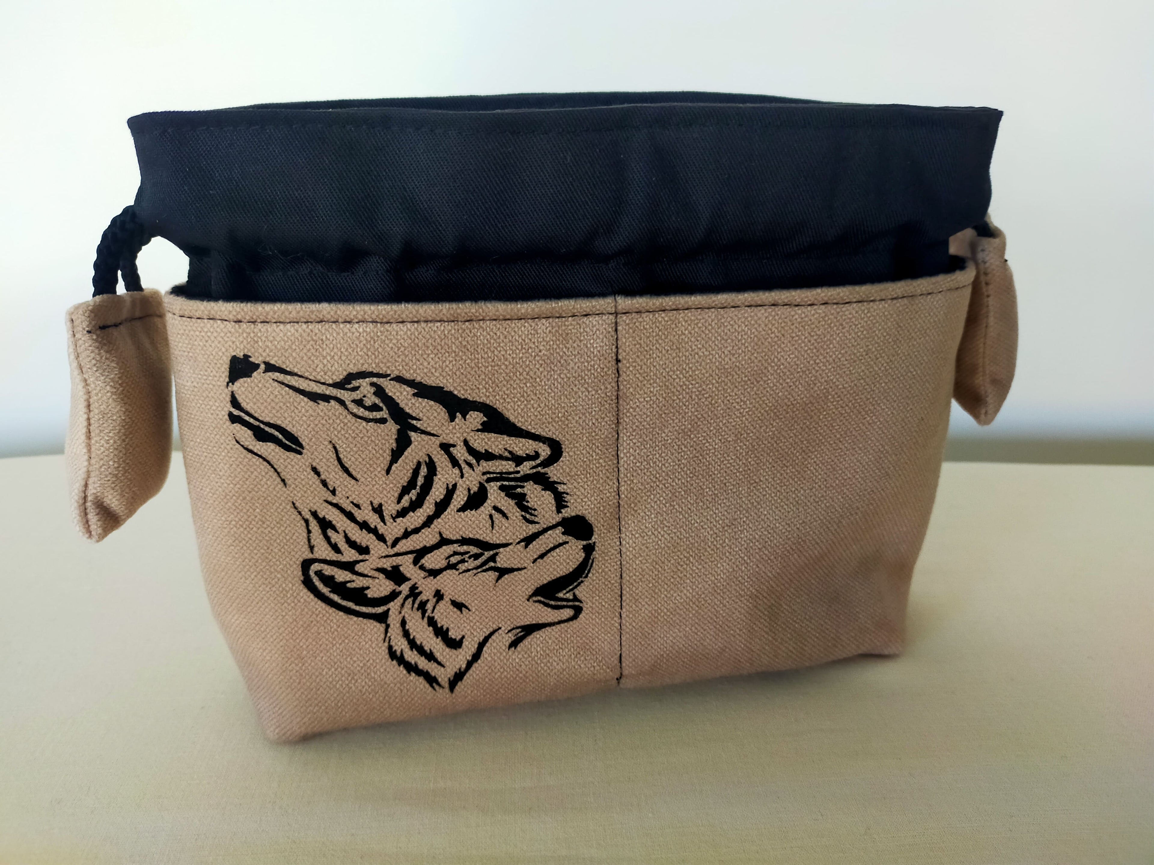 Mini organisateur Têtes de Loup Ficelle