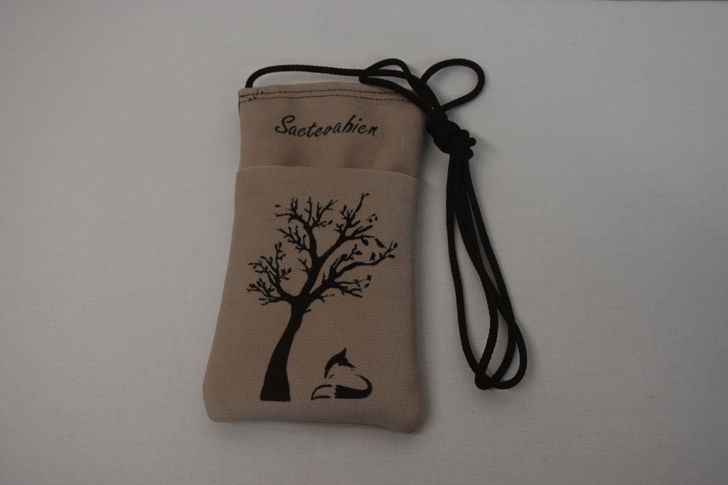 Pochette Portable Bandoulière Fox Drill ficelle