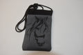 Pochette Portable Bandoulière Tête de Cheval Gris