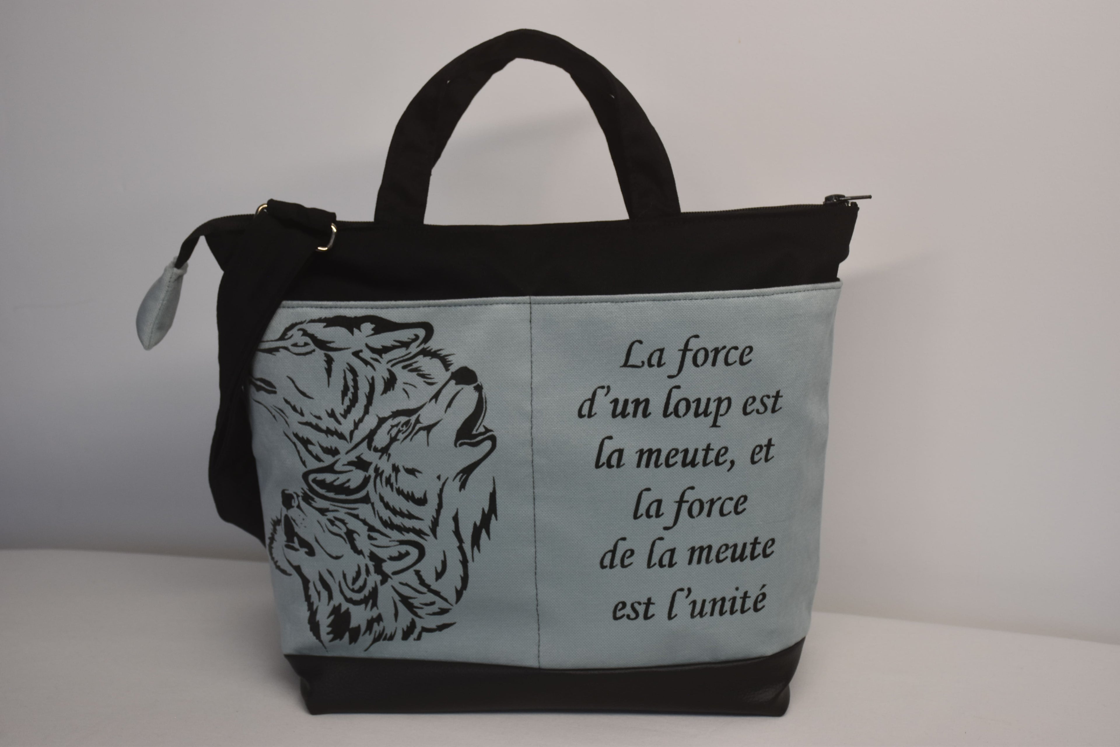 Sac Cabas Banboulière Meute de Loup