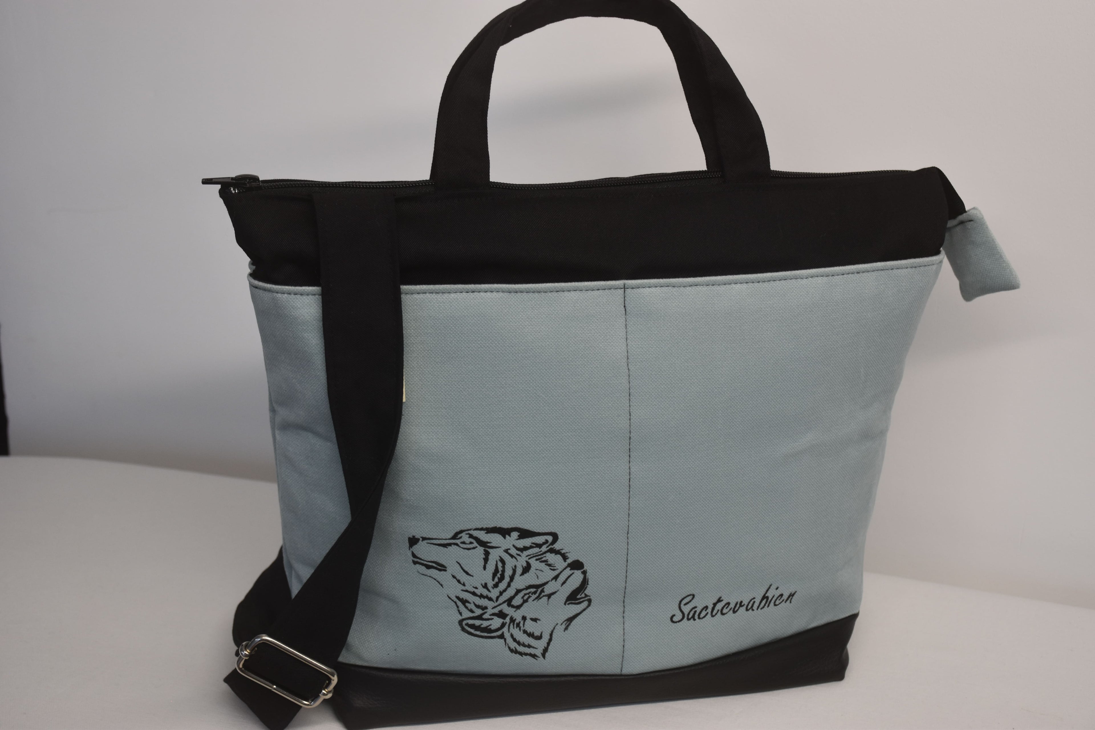 Sac Cabas Banboulière Meute de Loup