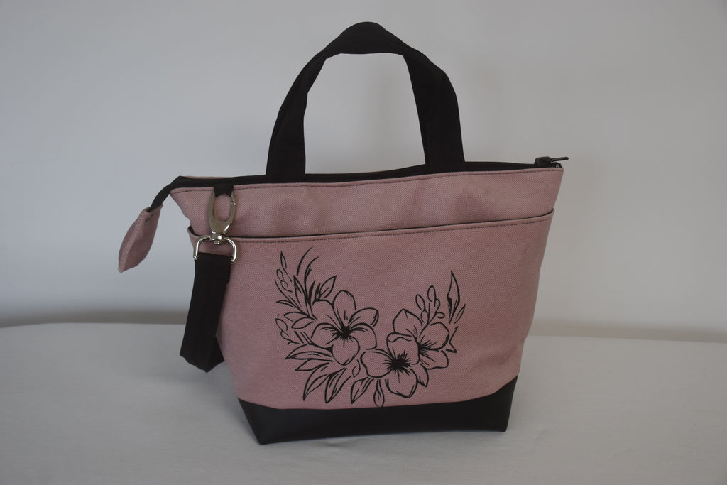 Sac à main Eclat de Cerisier Vieux Rose