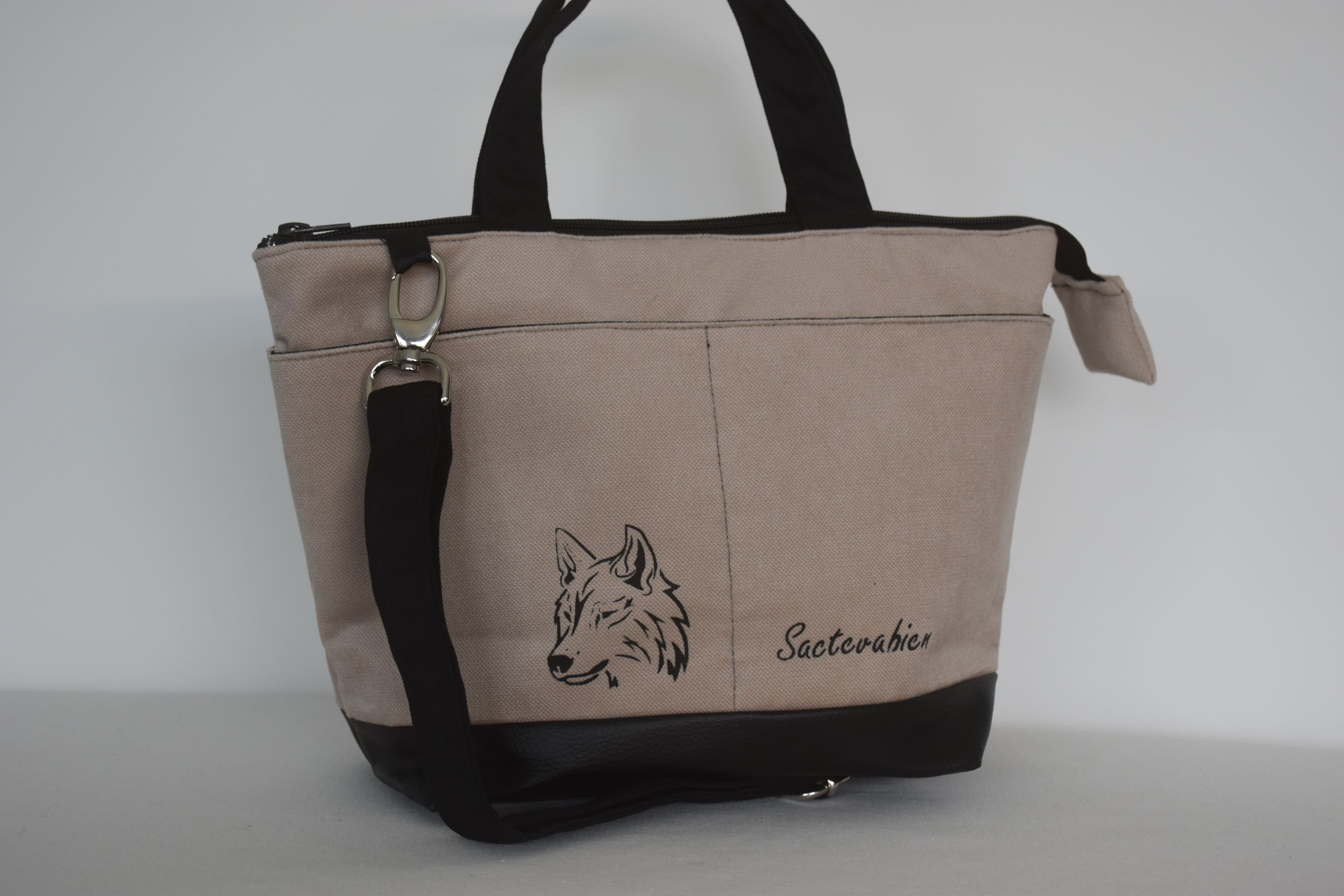 Sac à main Silver Loup à la cicatrice