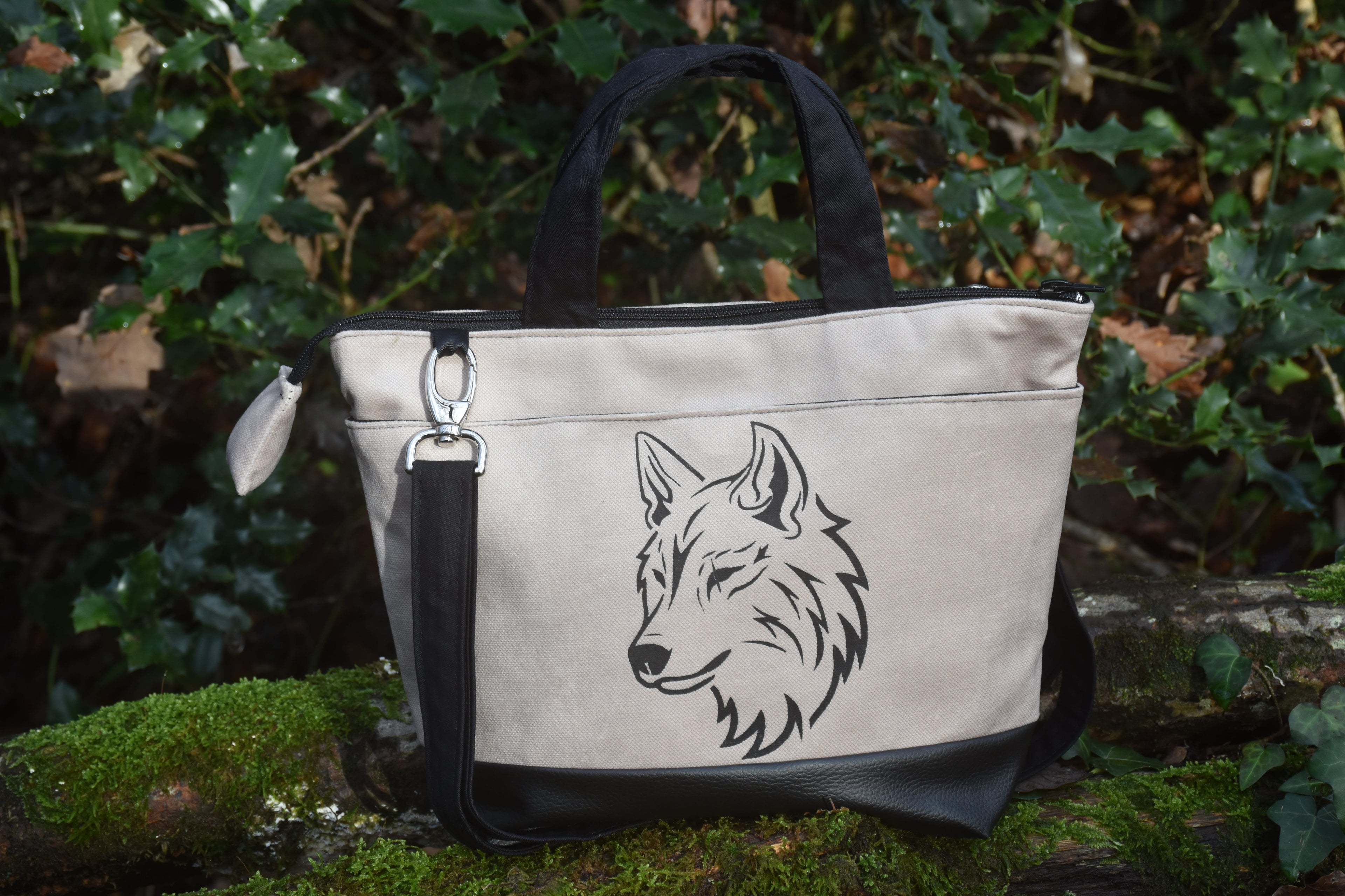 Sac à main Silver Loup à la cicatrice