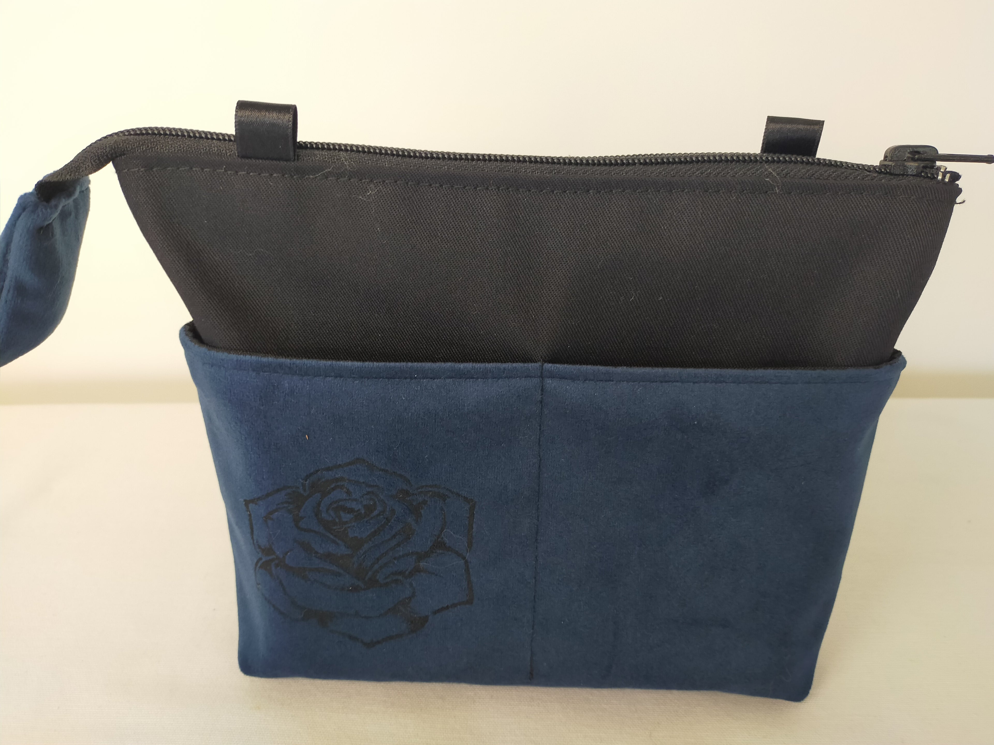 Trousse mini organisateur dessin Rose Ado