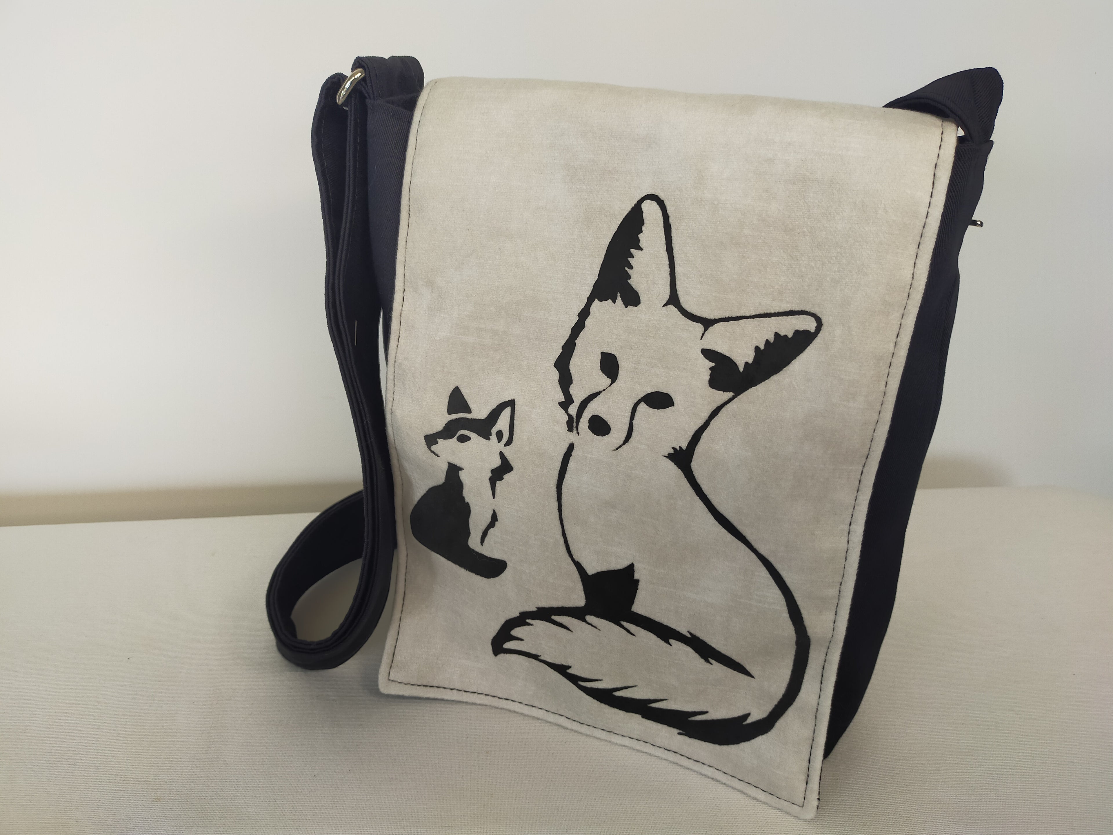 Sacoche Hope la Renarde blanc